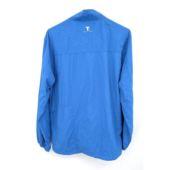 Southern Tide Large Men's Blue 1/2 Zip Tide To Trail T3 Pullover Jacket Sz M - Picture 3 of 4